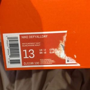 New never been worn still in the box men’s size 13 Nike tennis shoes